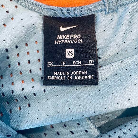 Nike Pro Womens XS Blue Hypercool Training Racerback Yoga Gym Tank 832056-055 - Picture 6 of 9